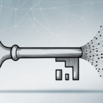 Abstract key unlocking data network