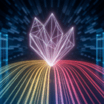 Abstract crystal securing multi-currency data streams.