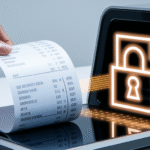 Encrypted receipt management for accounting.