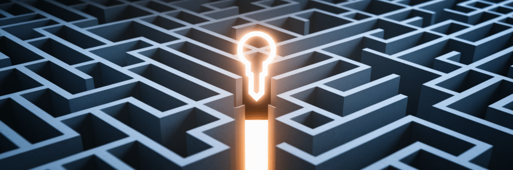 Encrypted key simplifying financial audit maze