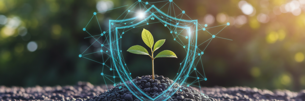 Digital shield protecting a growing startup.