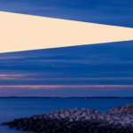 Lighthouse beam representing financial transparency.