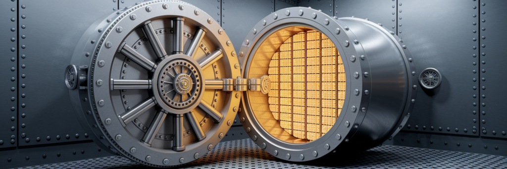 Secure digital vault for financial data