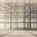 Professionals reviewing complex data framework blueprints.