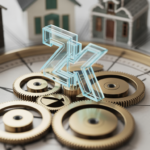 Intricate clockwork mechanism representing global payroll.